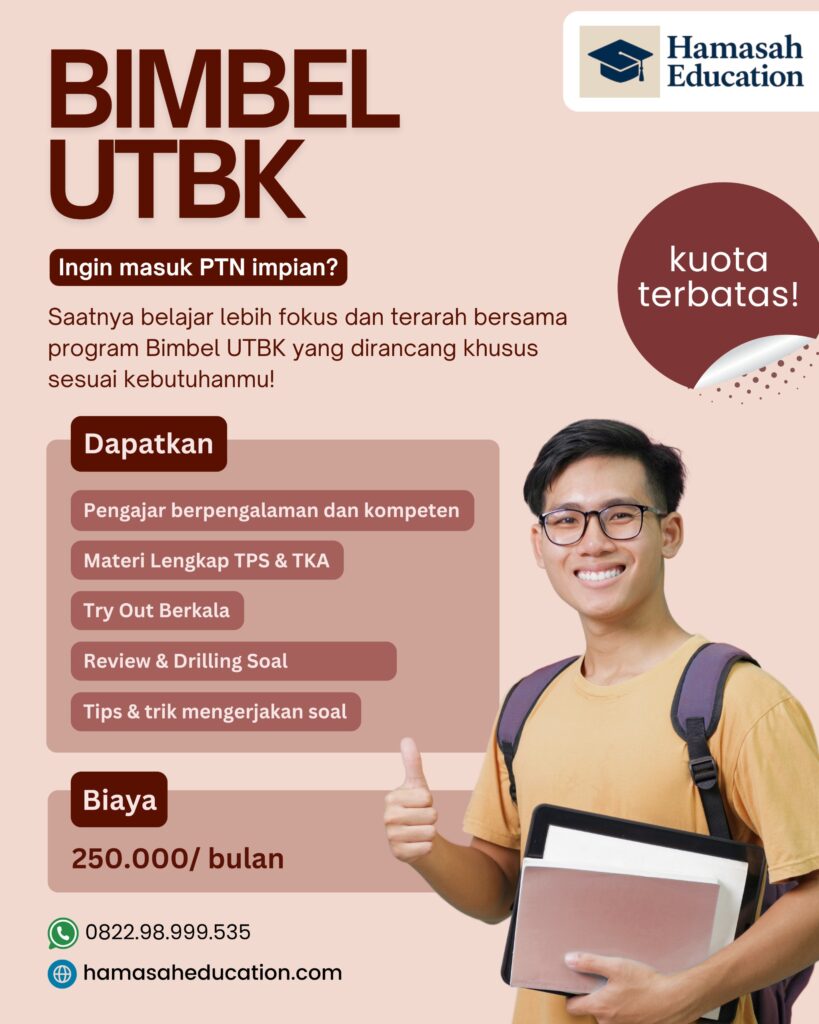 Informasi pendaftaran bimbingan belajar utbk bimbel utbk di cimahi